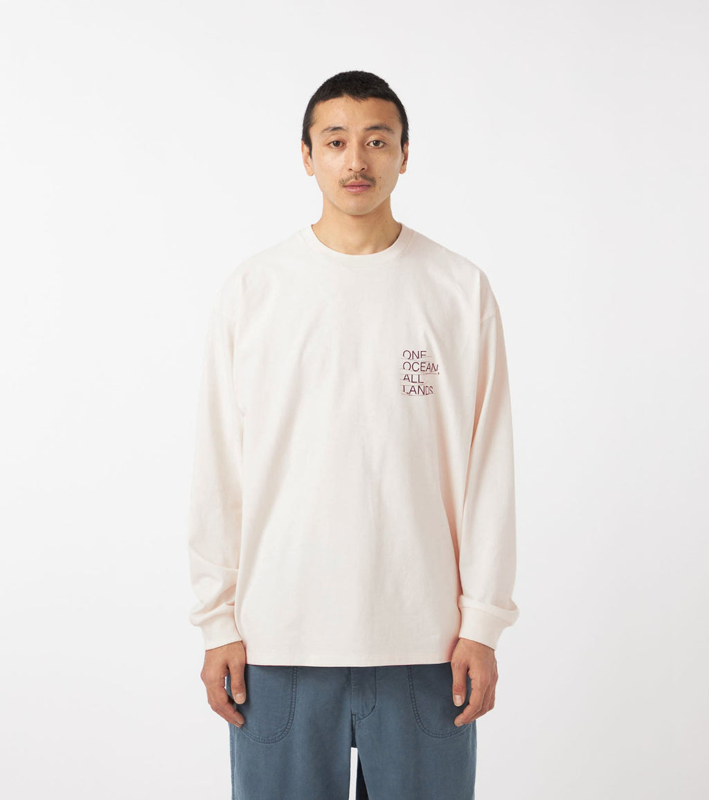 nanamica OOAL Graphic L/S Tee