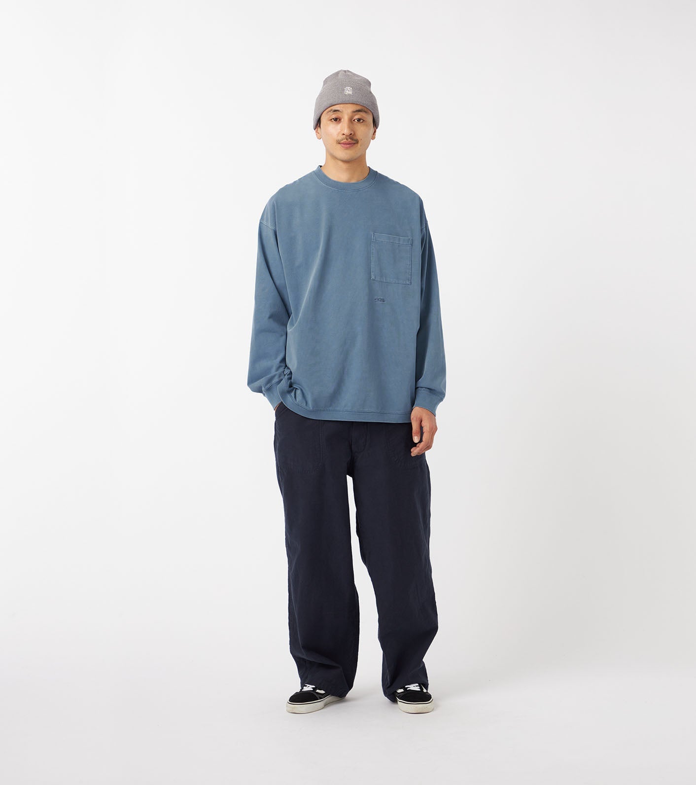 nanamica OOAL L/S Pocket Tee
