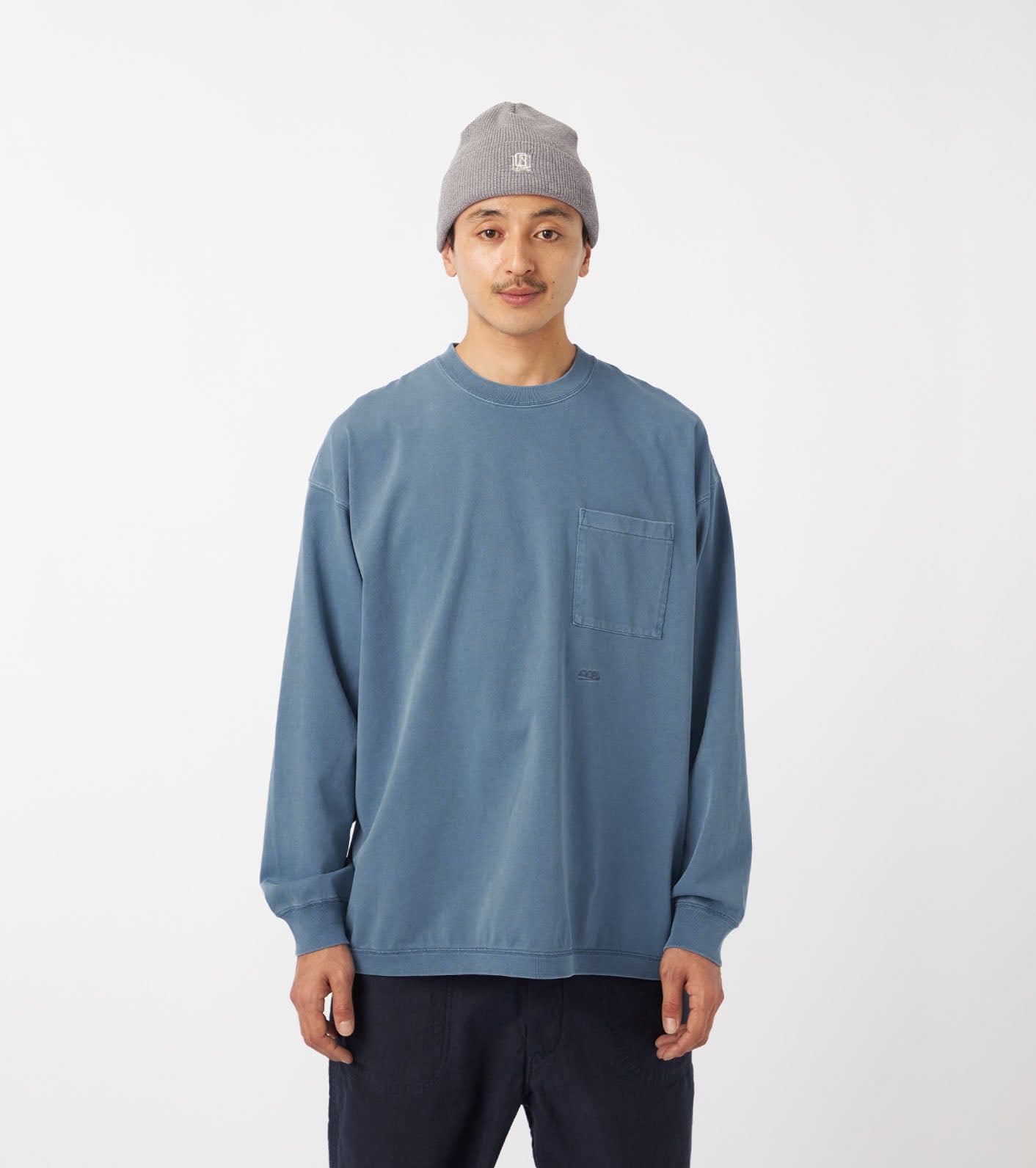 nanamica OOAL L/S Pocket Tee