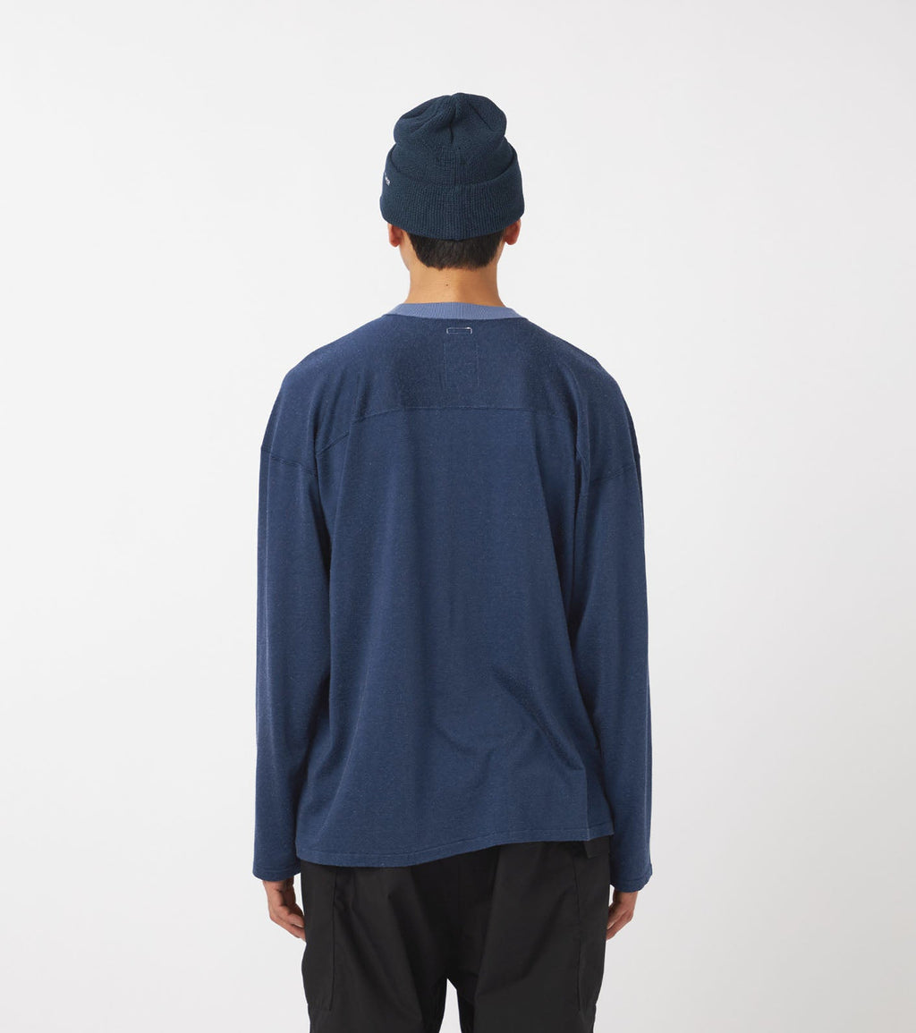 nanamica Rayon Cotton L/S Tee