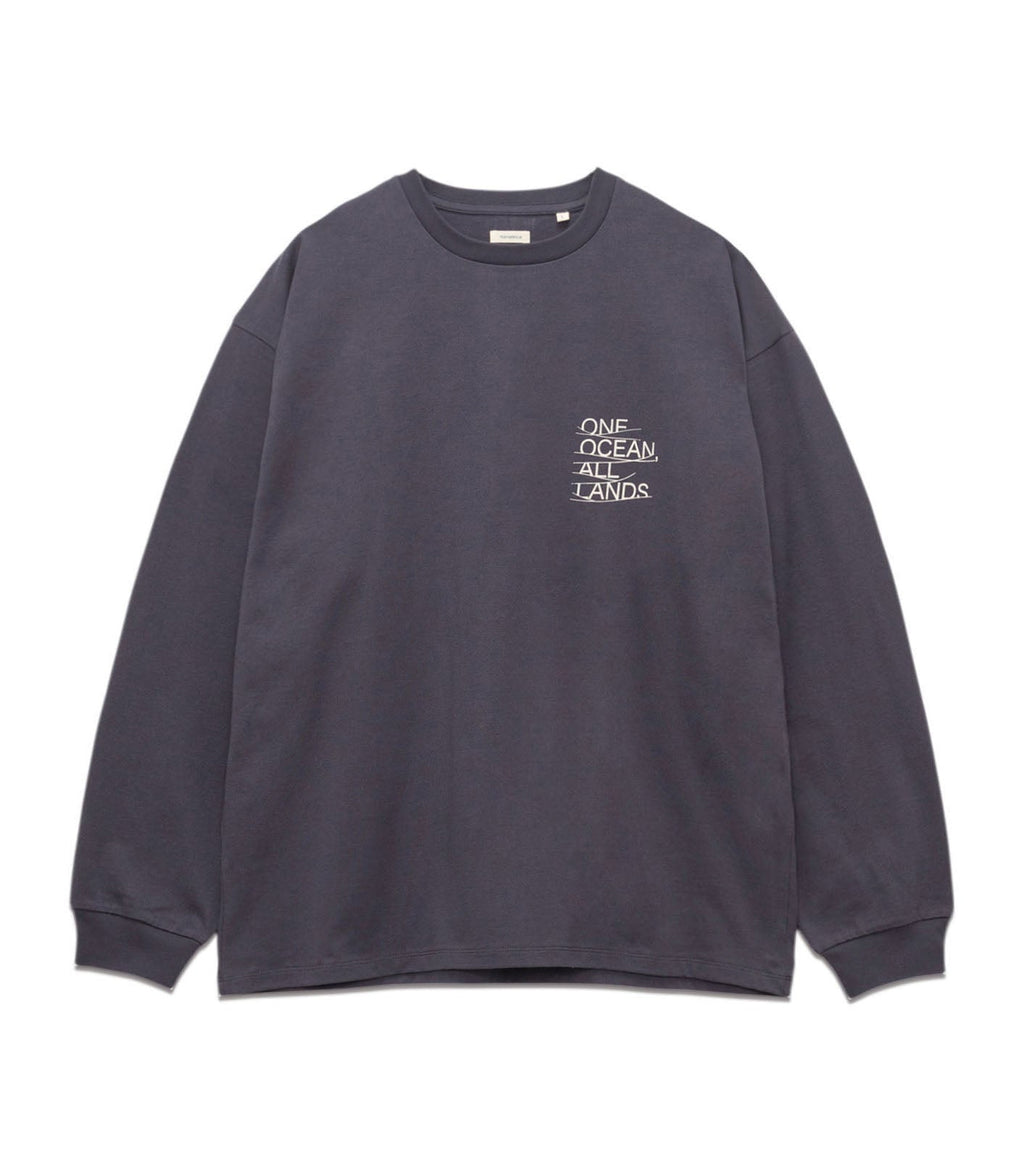 nanamica OOAL Graphic L/S Tee