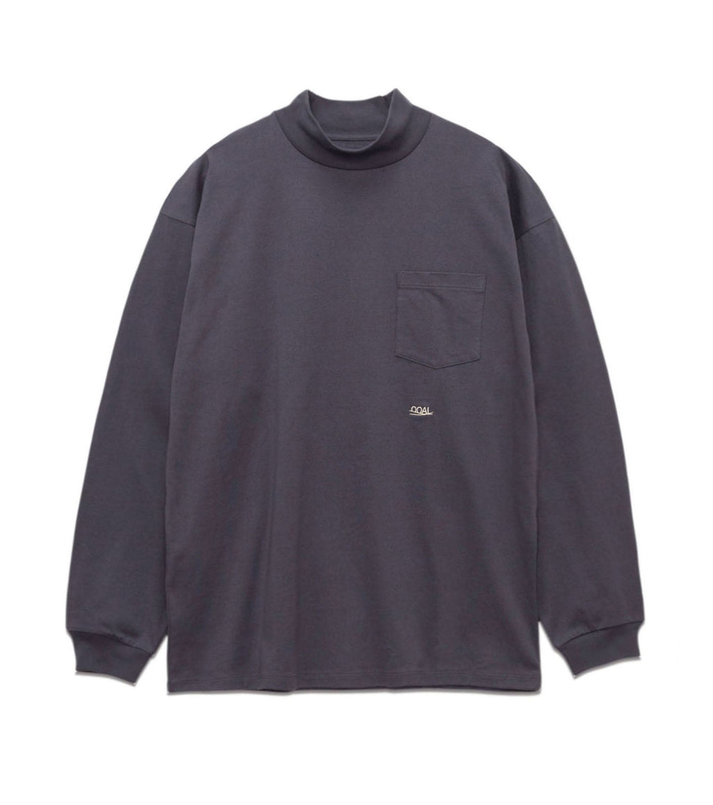 nanamica OOAL Mock Neck L/S Tee